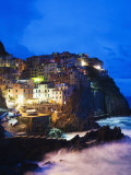Clifftop Village of Manarola, Cinque Terre, UNESCO World Heritage Site, Liguria, Italy, Europe
