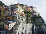 Clifftop Village of Manarola, Cinque Terre, UNESCO World Heritage Site, Liguria, Italy, Europe