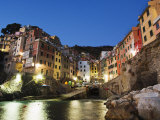 Clifftop Village of Riomaggiore, Cinque Terre, UNESCO World Heritage Site, Liguria, Italy, Europe
