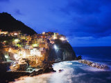 Clifftop Village of Manarola, Cinque Terre, UNESCO World Heritage Site, Liguria, Italy, Europe