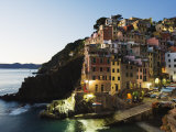 Clifftop Village of Riomaggiore, Cinque Terre, UNESCO World Heritage Site, Liguria, Italy, Europe