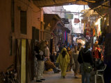 Mellah (Jewish Quarter), Marrakech (Marrakesh), Morocco, North Africa, Africa