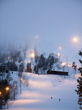 Buy Pyha-Luosto Ski Resort at Dusk, Finnish Lapland, Finland, Scandinavia, Europe at AllPosters.com