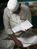Buy Koran Reading, Kathmandu, Nepal, Asia at AllPosters.com