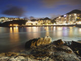 Stanley Bay at Dusk, Hong Kong Island, Hong Kong, China, Asia