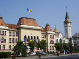 Trandafirilor Square, Targu Mures, Transylvania, Romania, Europe