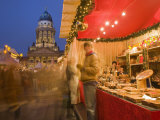 Gendarmen Markt Christmas Market and Franz Dom, Berlin, Germany, Europe