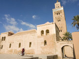 Koutoubia Mosque and Minaret, UNESCO World Heritage Site, Marrakech (Marrakesh), Morocco, Africa