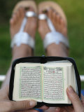 Buy Woman Reading Koran at AllPosters.com