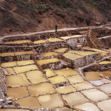 Buy Salt Pans, Salineras De Maras, Sacred Valley, Cuzco Region, Urubamba Valley, Peru, South America at AllPosters.com
