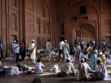 Visitors, Fatehpur Sikri, UNESCO World Heritage Site, Uttar Pradesh, India