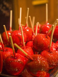 Bewitched Apple (Toffee Apples) at Christmas, Alexander Platz, Berlin, Germany, Europe