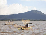 Fisherman, Lake Patzcuaro, Patzcuaro, Michoacan State, Mexico, North America