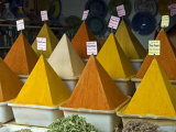 Spices for Sale in the Old City, Essaouira, Morocco, North Africa, Africa
