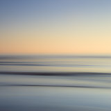 Abstract Image of the View from Alnmouth Beach to the North Sea, Alnmouth, England, UK