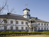 Former Taisha Period Kaichi School, National Important Cultural Property, in Matsumoto, Japan
