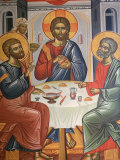 Greek Orthodox Trinity Icon, Thessaloniki, Macedonia, Greece, Europe