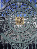 Detail of Gate, Palazzo Reale, Turin, Piedmont, Italy, Europe