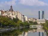 Dambovita River, Bucharest, Romania, Europe