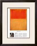 Buy Twentieth Century Art Masterpieces -Mark Rothko - Orange and Tan at AllPosters.com