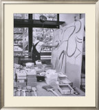 Painting in his East Hampton Studio