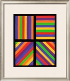 Color Bands in Four Directions, c.1999