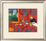 Buy Red Bedroom at AllPosters.com