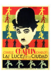 City Lights, Spanish Movie Poster, 1931