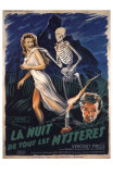House On Haunted Hill, French Movie Poster, 1958