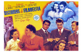 The Philadelphia Story, Spanish Movie Poster, 1940