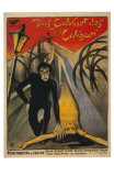 The Cabinet of Dr. Caligari, Italian Movie Poster, 1919