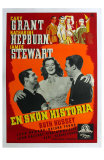 The Philadelphia Story, Swedish Movie Poster, 1940