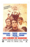 The Guns of Navarone, Spanish Movie Poster, 1961