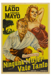 The Iron Mistress, Argentine Movie Poster, 1952