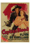 Captain Blood, Italian Movie Poster, 1935