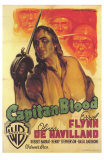 Captain Blood, Italian Movie Poster, 1935