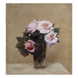 Buy Fleurs - Roses Roses, 1886 at AllPosters.com