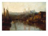 View of Lincoln Cathedral from the River