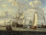 Peter the Great visiting the 'Peter and Paul'