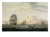 Shipping off Ramsgate Harbour, 1807