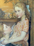 Buy Young Girl and her Guardian Angel, 1894 at AllPosters.com