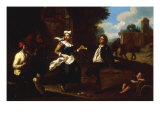 Buy Landscape with Peasants dancing to a Mandolin at AllPosters.com
