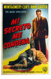 I Confess, Argentine Movie Poster, 1953