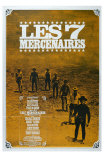 The Magnificent Seven, Japanese Movie Poster, 1960