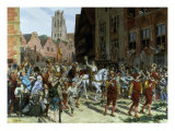 Buy Triumphal Arrival of the Prince d'Orange in Nassau, 1884 at AllPosters.com