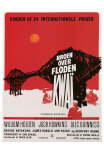 Bridge on the River Kwai, Danish Movie Poster, 1958