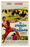 The Thief of Baghdad, Spanish Movie Poster, 1924