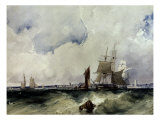 Buy Shipping of the Coast of Dunkirk, 1824 at AllPosters.com