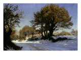 Buy First Snow in Brittany, 1881 at AllPosters.com