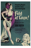 Beat the Devil, Danish Movie Poster, 1953